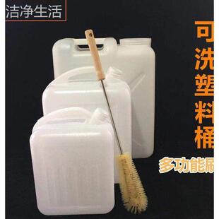 塑料桶刷子长柄弯头厨房多方位清洁刷子饮水机桶纯净水桶刷扁桶刷