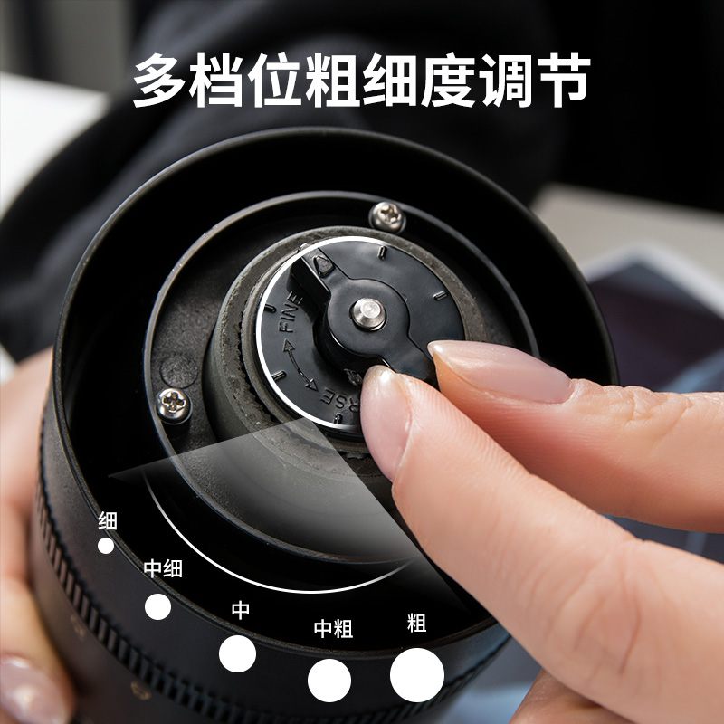 电动磨豆机手动咖啡豆研磨机可携式全自动研磨器手磨咖啡机家用小
