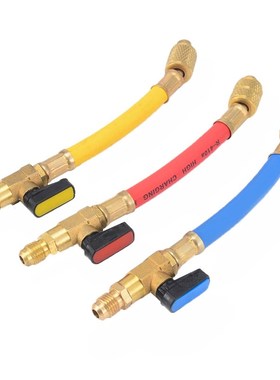 3pcs Practical R134a R410a Manifold Gauge Set A/C Air Condit