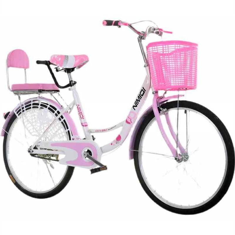 自行车女式成人轻便代步222426寸男淑女单车休闲复古学生通勤车