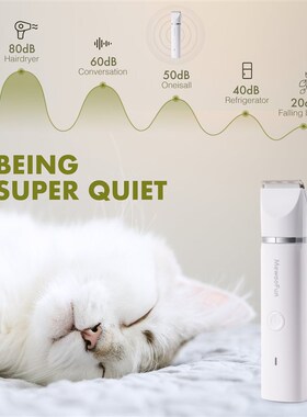 Mewoofun 4 em 1 pet eltrica mquina de cortar cabelo com