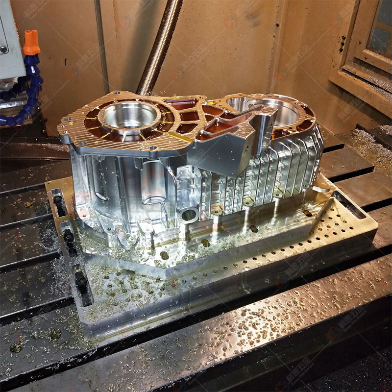 汽车机壳五轴加工变速箱腔体零件5轴联动CNC加工手板模型定制打样