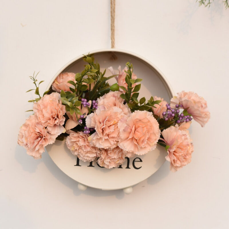 洗手间墙壁挂花创意客厅墙面装饰花篮挂墙房间壁挂墙上墙壁装饰挂