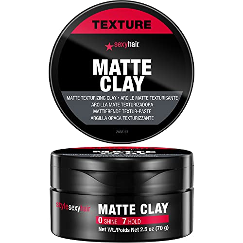 SexyHair Style Matte Clay Matte Texturizing Clay  Separates