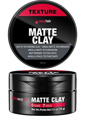 SexyHair Style Matte Clay Matte Texturizing Clay  Separates