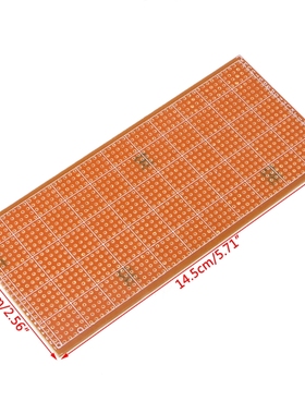 5 Pcs 6.5x14.5cm Stripboard Veroboard Uncut PCB Platine Sing