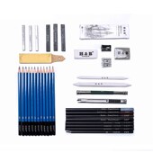 Professional Pencils Art Set 40pcs Sketch Pencil Graphite