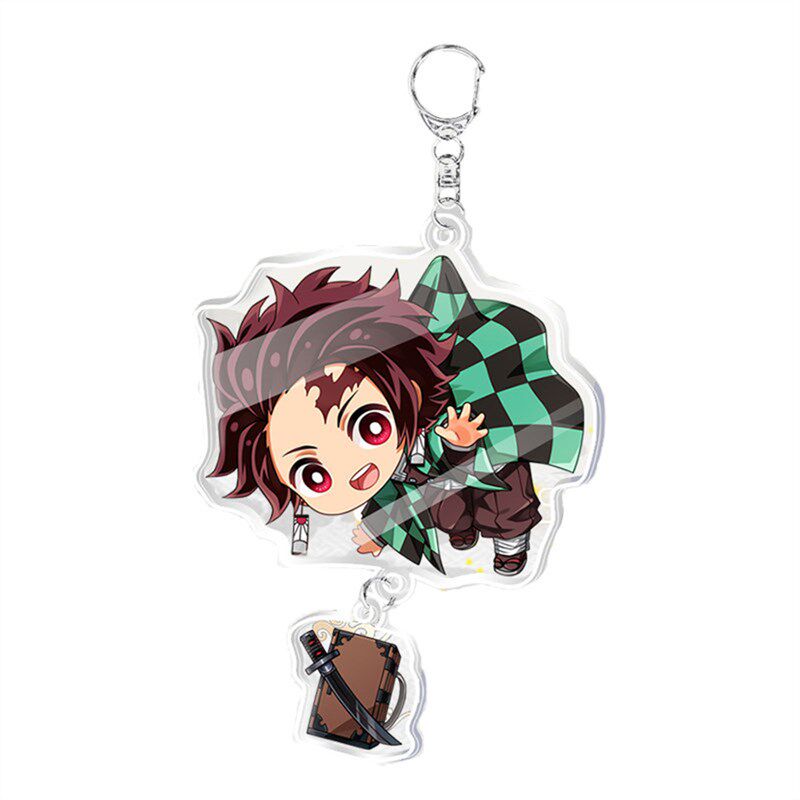 New Demon Slayer Kimetsu No Yaiba Blade of Ghost Keychain Cu