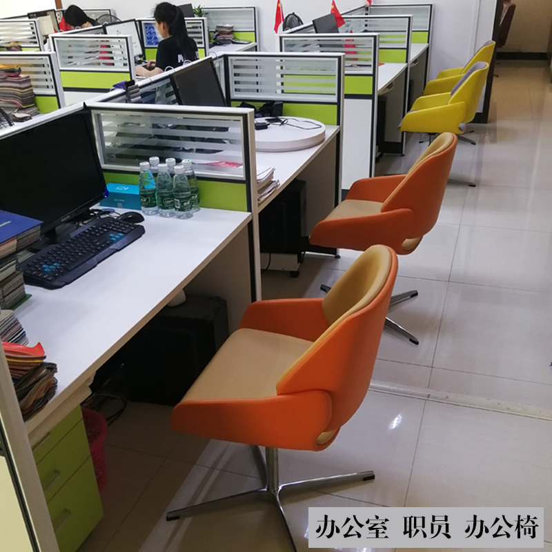 简约舒适久坐老板职员电脑办公会议室书房卧室可升降旋转滑轮椅子