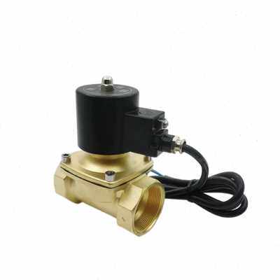 好货新防爆全铜常闭电磁水阀气阀2W16015瓦斯阀矿用4分1寸AC220V2