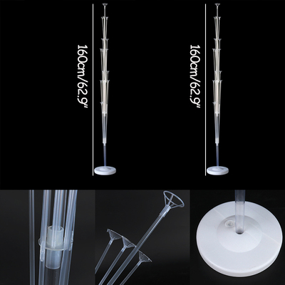 2Sets 19 Tubes Balloon Holder Balloons Stand Column