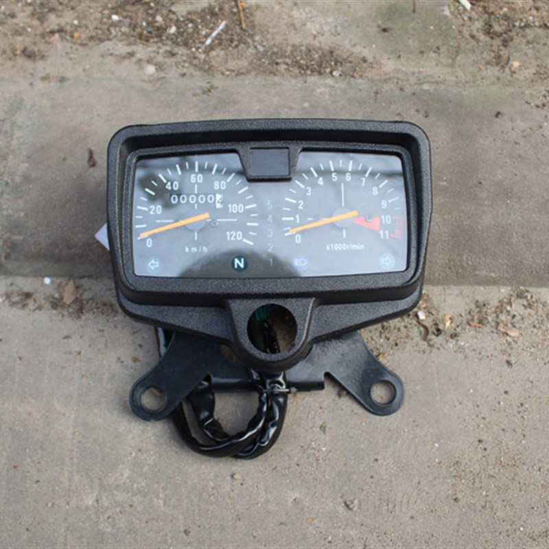 摩托车仪表码表男装珠江ZJ幸福CG125仪表总成电子机械表咪表总成