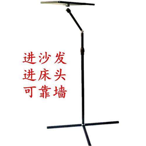 新款微型投影机机床头沙发通用靠墙万向伸缩升降落地三角脚带托盘