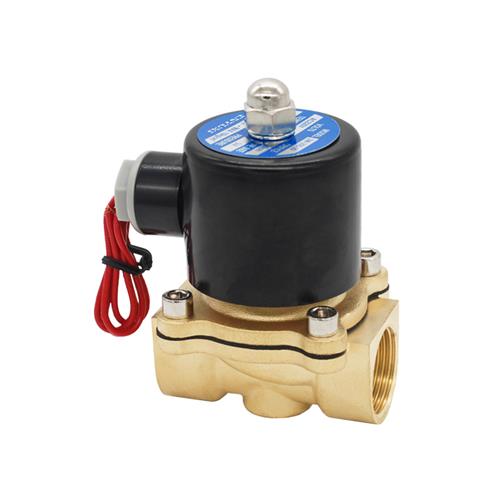 常闭电磁阀水阀2W200-20气阀控制阀AC220V铜4分6分1寸DC24V DN15