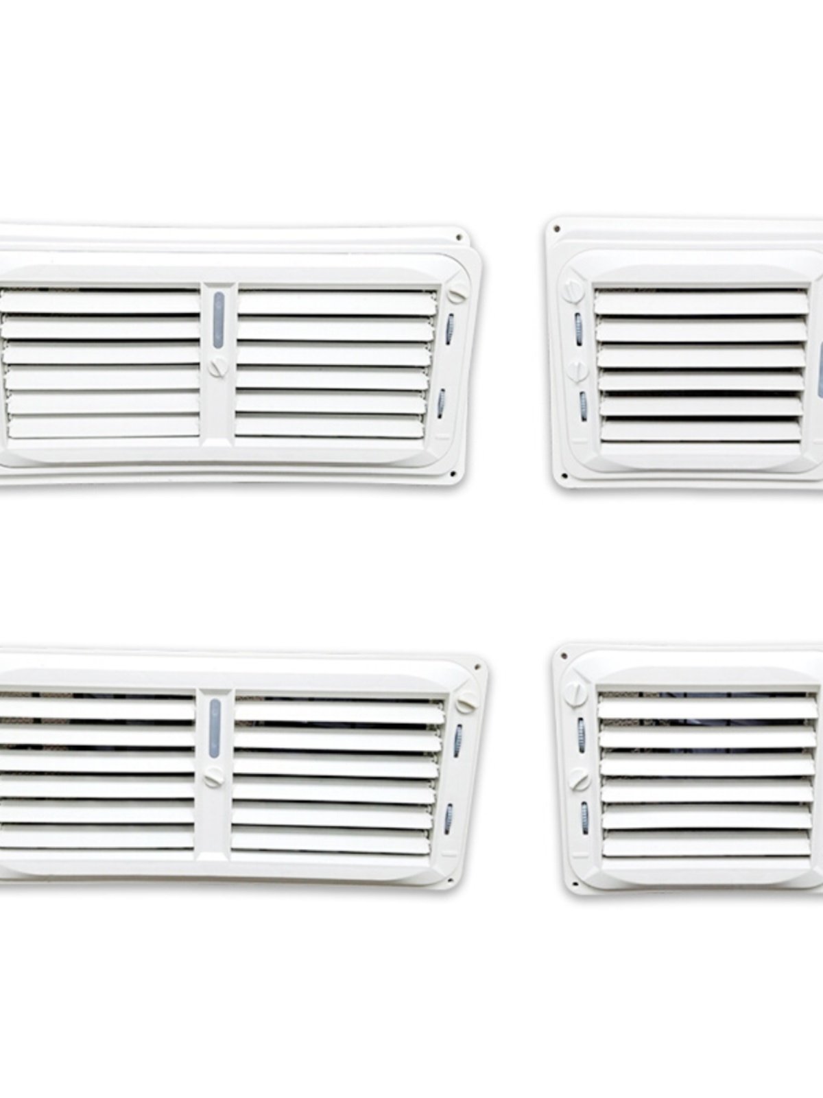 环保空调出冷风机塑料风口工业冷风机管道风口百叶窗侧下小出风口