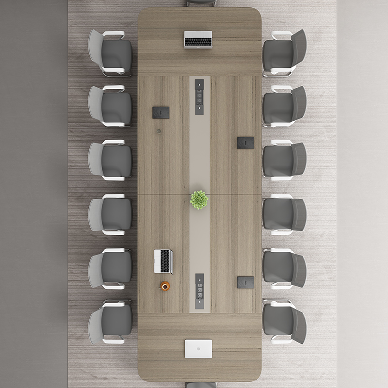 大型加厚会议桌长桌现代会议室