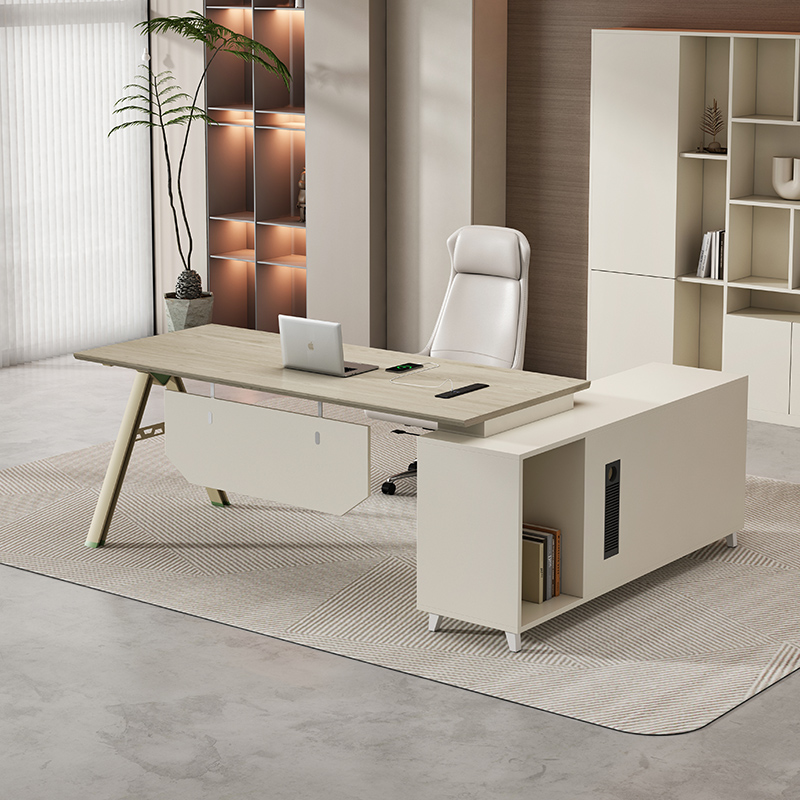 老板桌简约现代办公桌椅主管桌