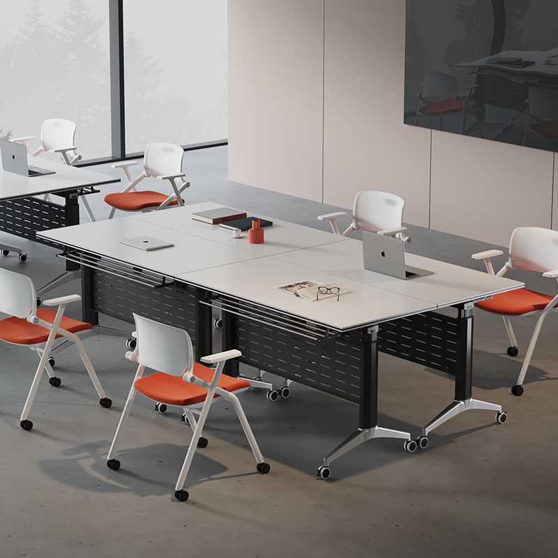 折叠培训桌会议桌椅组合办公桌