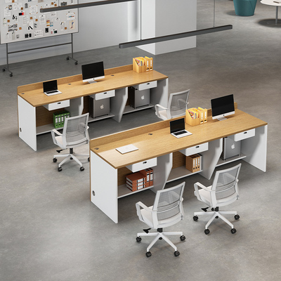 房产公司销售中介办公桌办公家具组合职员工位财务服务前台接待台