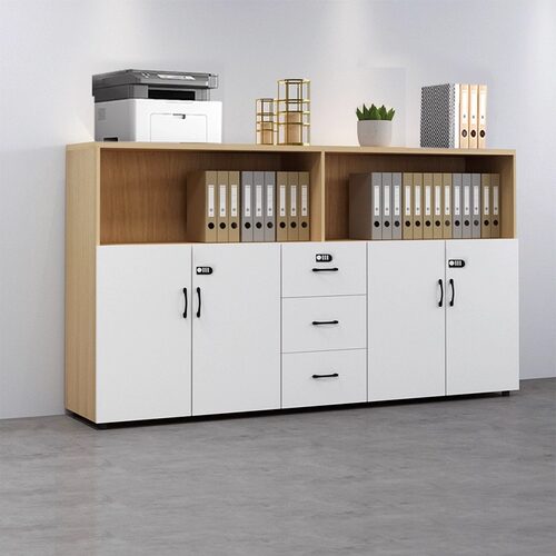 文件柜矮打印机置物办公室收纳柜