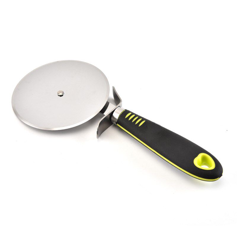 1 Pc Round Pizza Cutter Stainless Steel 3 Sizes Handle Pizza