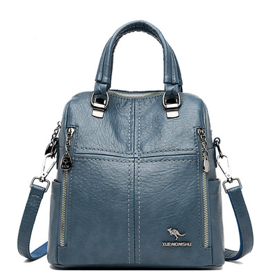 极速Hot Sale High Quality Leather Backpack Women Shoulder Ba
