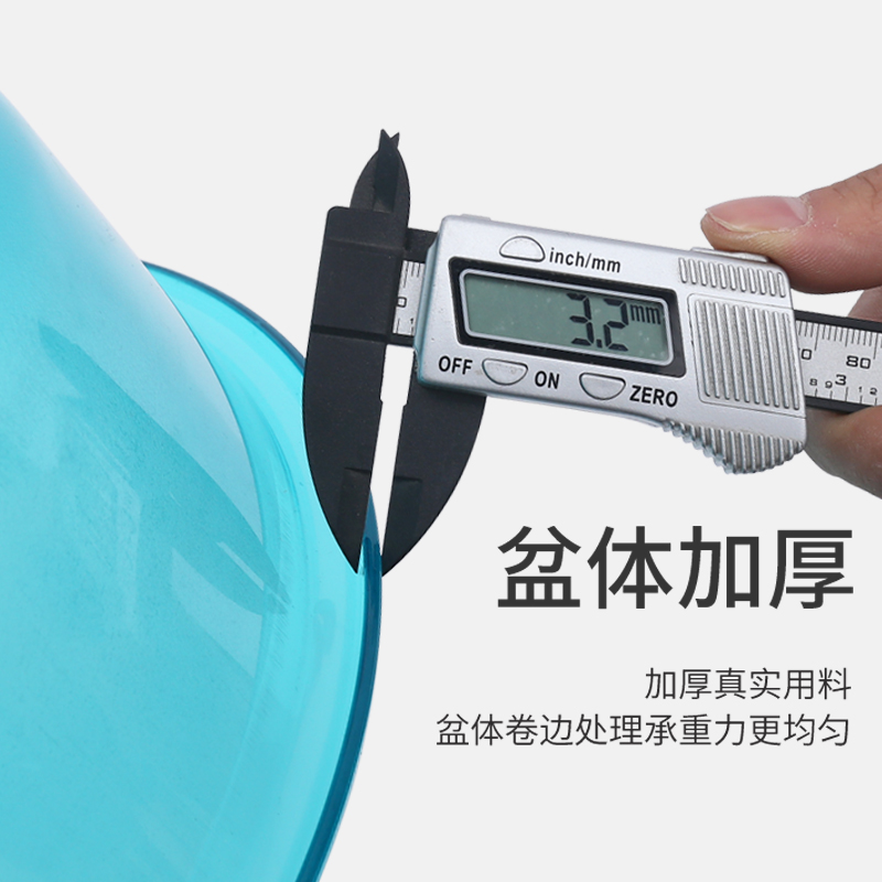 贾东普饵料开饵盆三件套不沾拌饵饵盘大号鱼饵盆饵料盘钓鱼拉饵盘