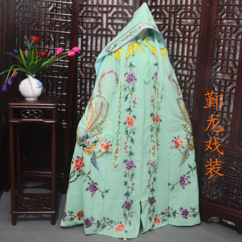 好货戏曲花旦小姐女披绣凤女蟒小旦戏服虞姬娘娘皇后凤袍戏服披风