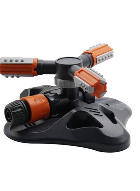 Adjustable 360 Degree 3-arm Rotating Sprinklers Grass Lawn A