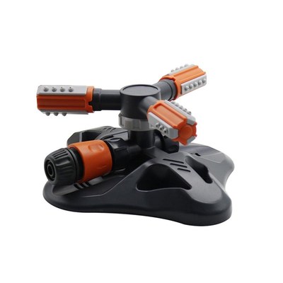 Adjustable 360 Degree 3-arm Rotating Sprinklers Grass Lawn A