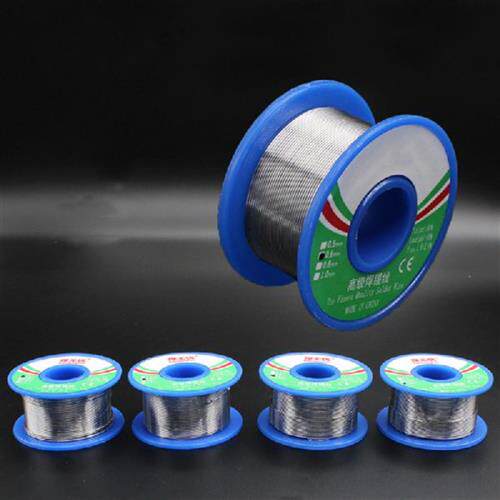 极速100G 0608101218mm Solder Wire Tin Roll Clean Rosin