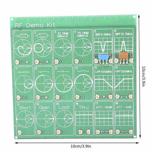 好货Multimeter test leads RF Demo Kit RF Tester Board Attenu