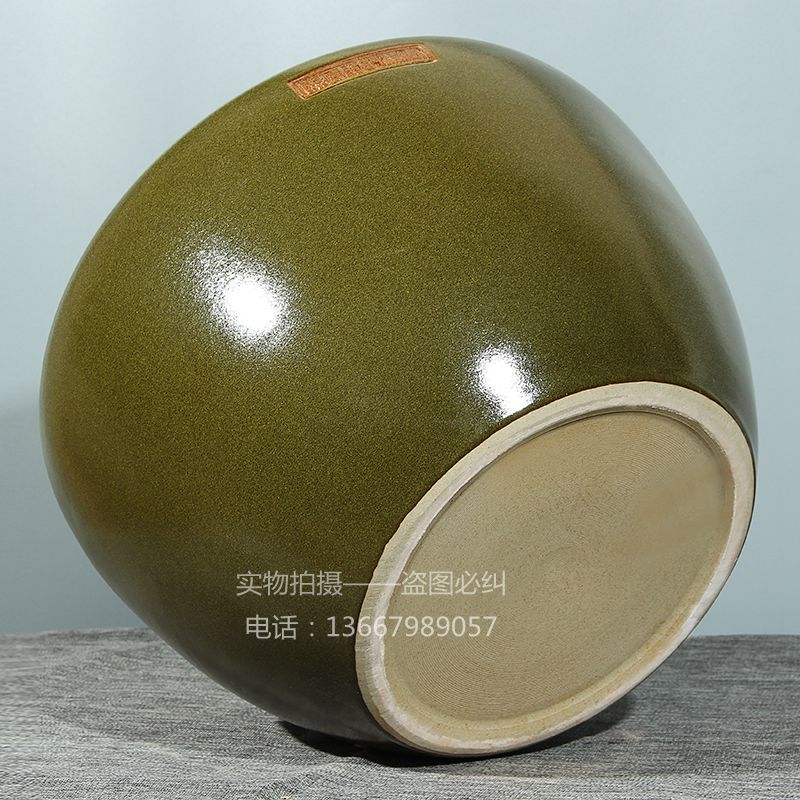 好货景德镇陶瓷米缸茶叶末泡菜坛发酵罐腌大号腌肉腌鱼缸水缸油缸