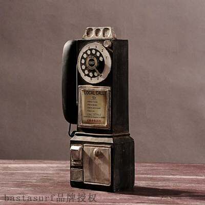 好货Retro telephone decoration, home wall decoration, Korean