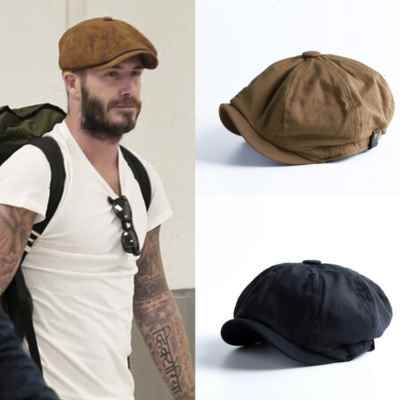 好货Blinder Peaky Vintage Newsboy Hat Beret Solid Color Fash