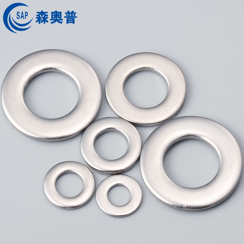 。04不锈钢平垫 美制平垫圈 华司挡圈 美制垫片 #6#8#10 1寸1-1/2