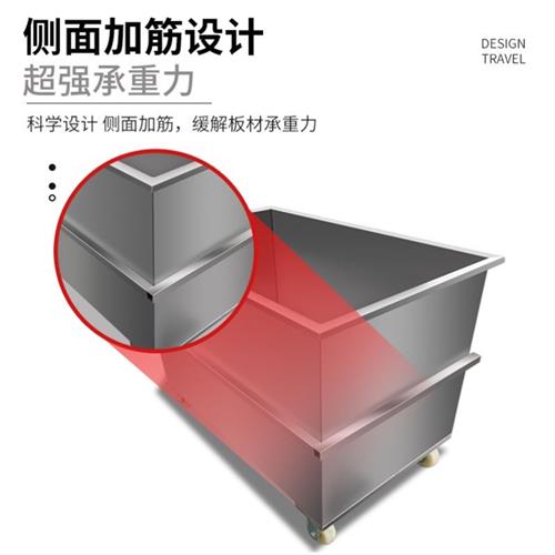 厂销定制304不锈钢水箱方形落地式储水箱工业移动式储水浸泡池品