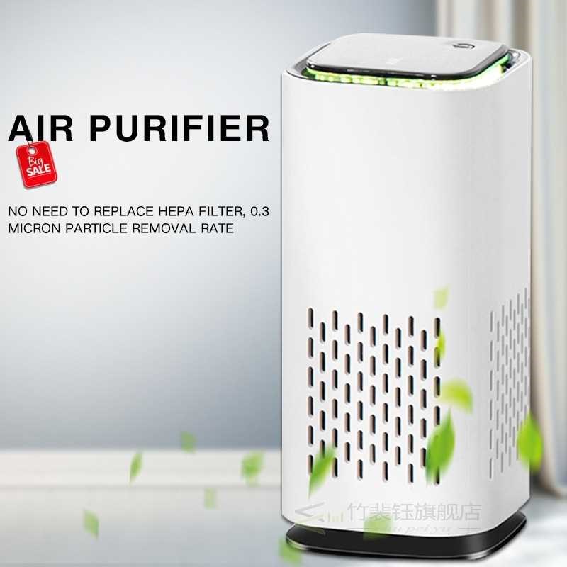 Air Purifier For Home Car Air Ionizer UV Purificateur Air Cl