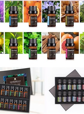 6/12/14/20Pcs Pure Essential Oils Natural Plant Aroma Essent
