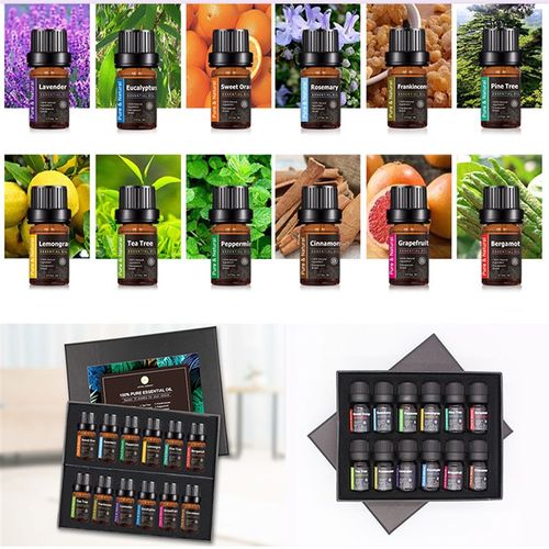 6/12/14/20Pcs Pure Essential Oils Natural Plant Aroma Essent