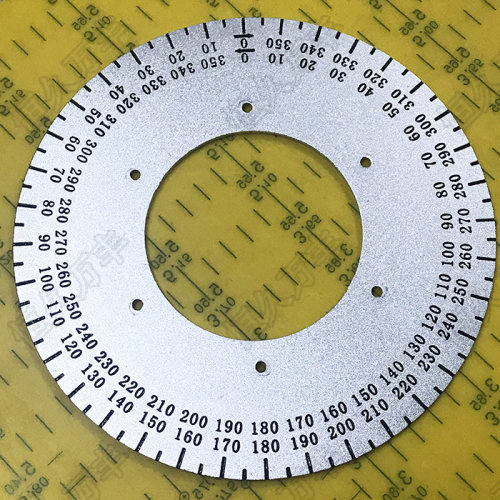 好货刻度盘喷砂刻度盘平衡机铝板刻度盘198x90x3 B021直销 恒久万