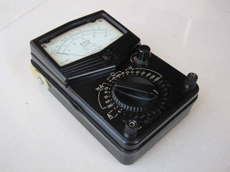 新品用料很好1980年的上四厂MF14万用电表M 老表 复用表 多用表