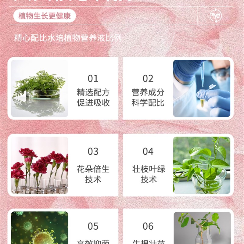 百花泉水培营养液