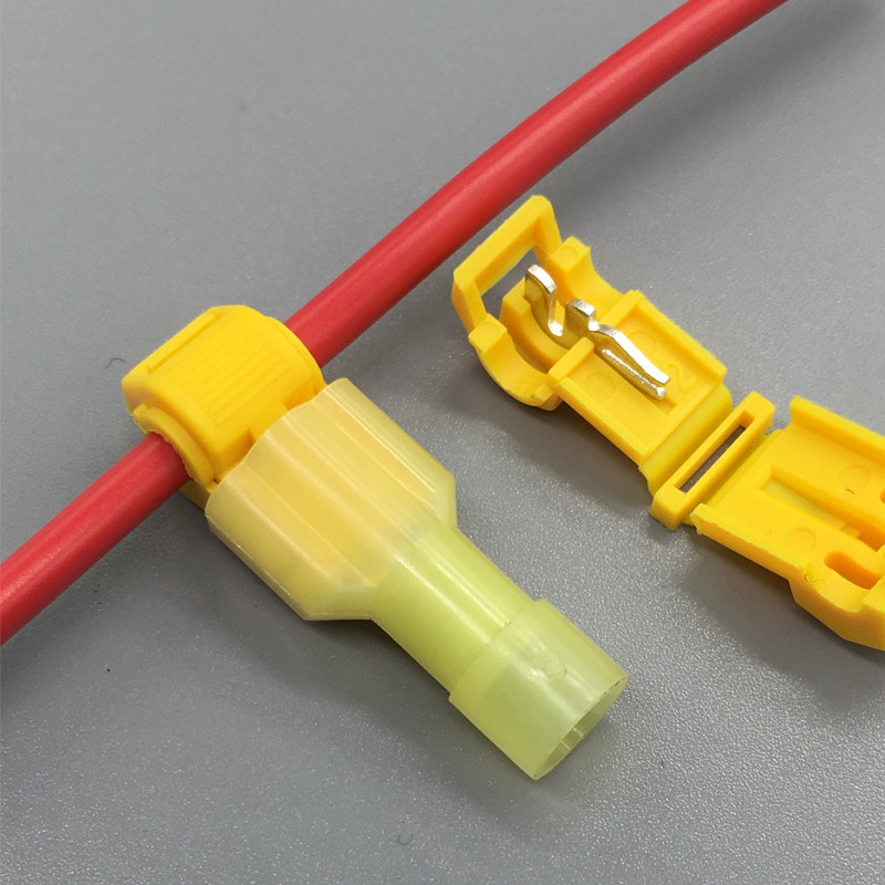 好货T型免破线快速电线接线端子连接器接头无损器线卡子接线夹T5