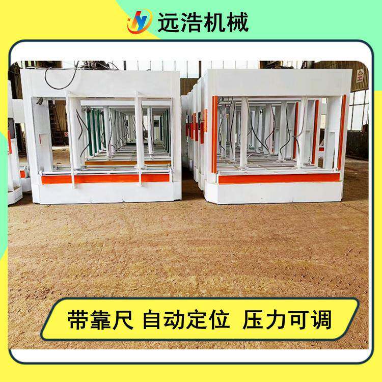 加热瓷砖石材冷压机钢木门全自动液压冷压机可整摞压板不变形