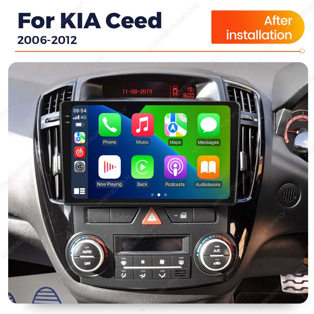 适用于KIA Ceed 2006 - 2012起亚CEED改装智能安卓大屏车载导航仪