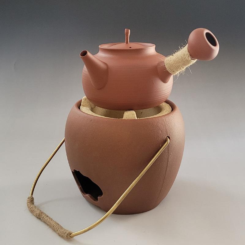 仿古红泥电炭炉电热丝炉电陶炉茶炉碳炉陶炉烧水煮茶炉煮水壶