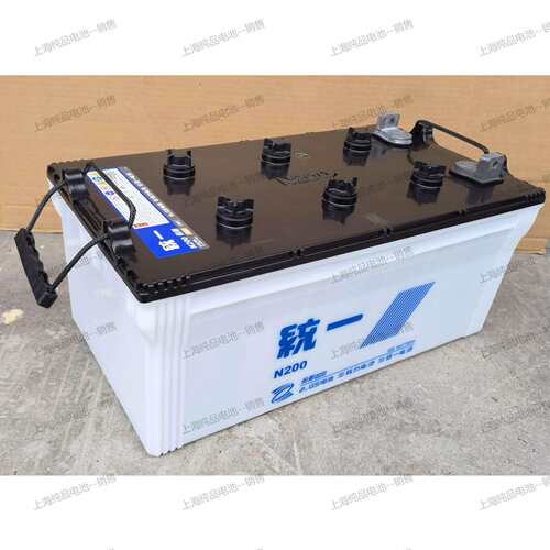 N200杰士GS6-CQ-200启动型电池12V200Ah船舶发动机工程车电瓶