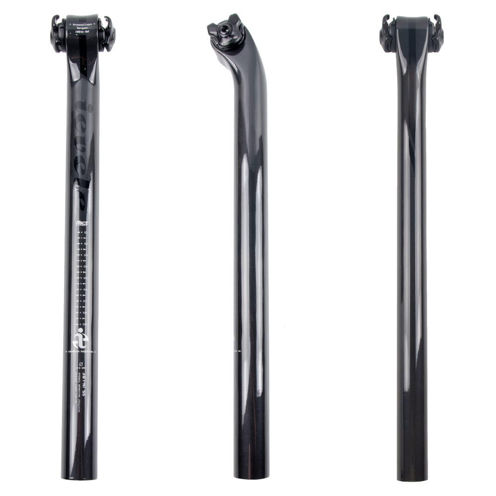 ievele碳纤维山地公路自行车座管坐杆座杆27.230.931.6mm双夹头