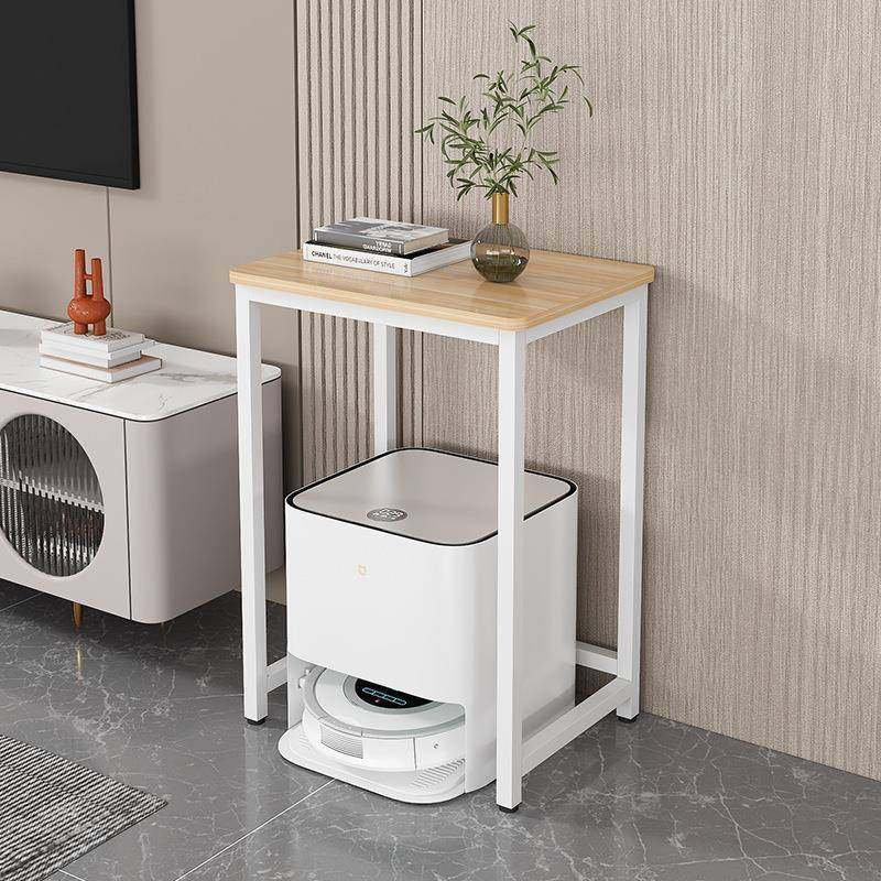扫地机器人置物架拖地机器人小桌子轻奢收纳桌子客厅沙发边几桌子